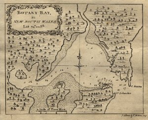 Map of Botany Bay